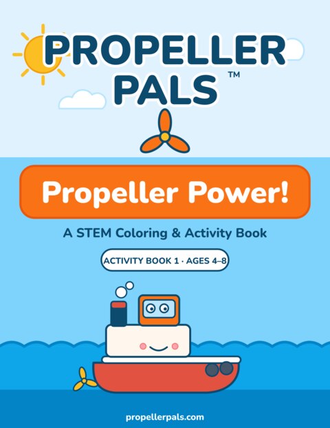 Propeller Power! — Activity Book 1 cover